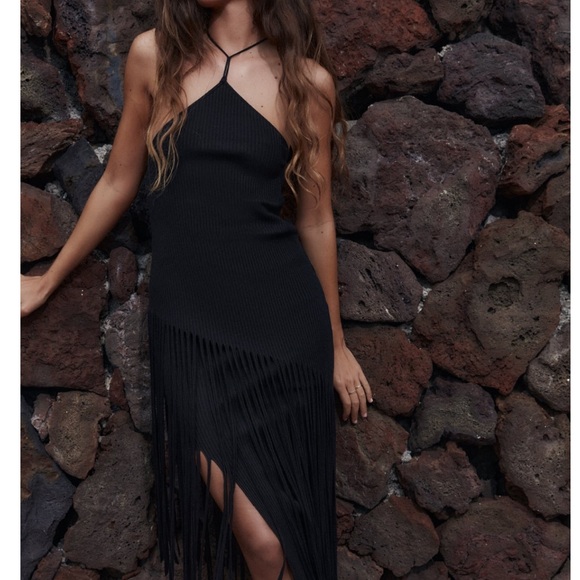 NWT Zara fringe knit top - Picture 7 of 7